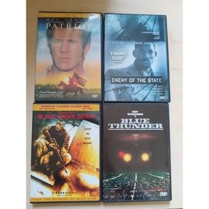 DVD's lot of 4 War/Government/Action genres
